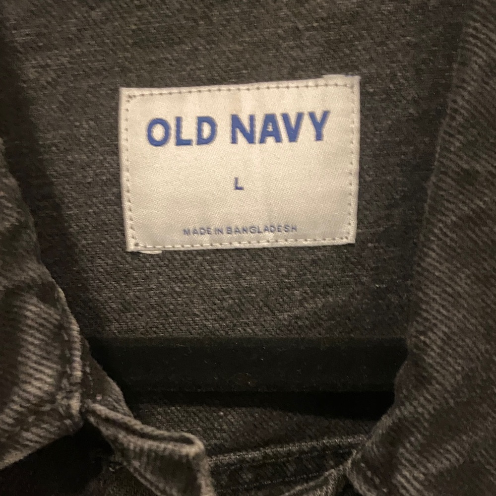 Old Navy Women’s Black Denim Jacket - Picture 2 of 4
